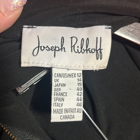 Joseph Ribkoff Black mini dress - Picture 3 of 3